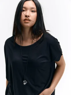 GATE Basic koszulka z wiskozy| Koszulki I Topy·Koszulki