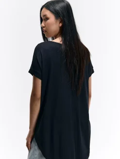 GATE Basic koszulka z wiskozy| Koszulki I Topy·Koszulki