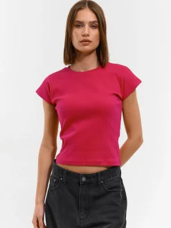 GATE Basic, krótka, elastyczna koszulka| Koszulki I Topy·Koszulki