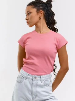 GATE Basic, krótka, elastyczna koszulka| Koszulki I Topy·Koszulki