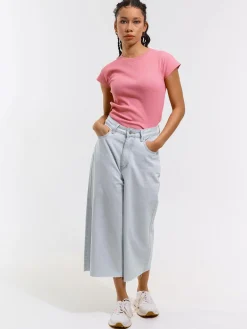 GATE Basic, krótka, elastyczna koszulka| Koszulki I Topy·Koszulki