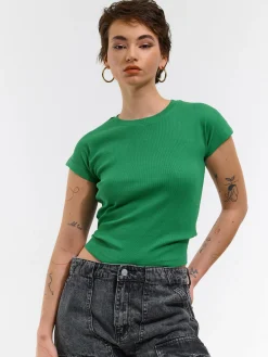 GATE Basic, krótka, elastyczna koszulka| Koszulki I Topy·Koszulki