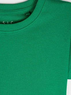 GATE Basic, krótka, elastyczna koszulka| Koszulki I Topy·Koszulki