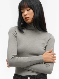 GATE Basic sweter z golfem| Koszulki I Topy·Golfy|Swetry I Bluzy·Swetry