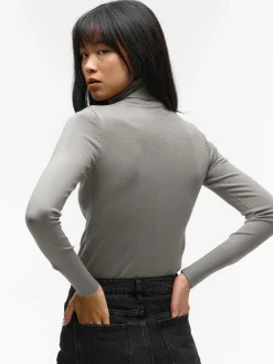 GATE Basic sweter z golfem| Koszulki I Topy·Golfy|Swetry I Bluzy·Swetry