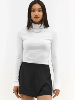 GATE Basic sweter z golfem| Koszulki I Topy·Golfy