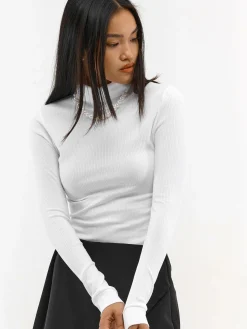 GATE Basic sweter z golfem| Koszulki I Topy·Golfy