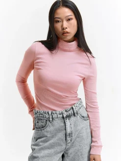 GATE Basic sweter z golfem| Koszulki I Topy·Golfy