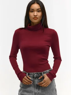 GATE Basic sweter z golfem| Koszulki I Topy·Golfy