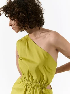 GATE Bawełniana asymetryczna sukienka| Kategorie·Sukienki