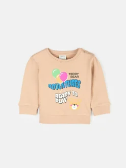 GATE Bawełniana bluza z nadrukiem graficznym|Dzieci Baby