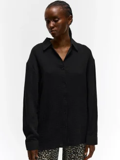 GATE Bawełniana koszula|Damskie Koszulki I Topy·Koszule Damskie