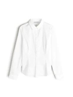 GATE Bawełniana koszula|Damskie Koszulki I Topy·Koszule Damskie