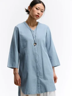 GATE Bawełniana koszula|Damskie Koszulki I Topy·Koszule Damskie