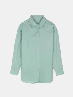 GATE Bawełniana koszula|Damskie Koszulki I Topy·Koszule Damskie