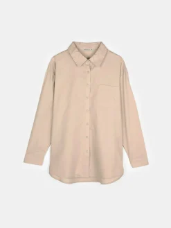 GATE Bawełniana koszula|Damskie Koszulki I Topy·Koszule Damskie