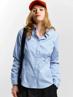 GATE Bawełniana koszula|Damskie Koszulki I Topy·Koszule Damskie