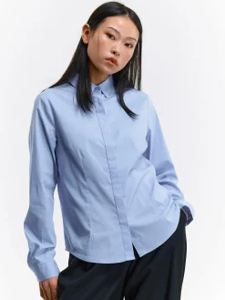 GATE Bawełniana koszula|Damskie Koszulki I Topy·Koszule Damskie