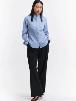 GATE Bawełniana koszula|Damskie Koszulki I Topy·Koszule Damskie