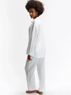 GATE Bawełniana koszula|Damskie Koszulki I Topy·Koszule Damskie