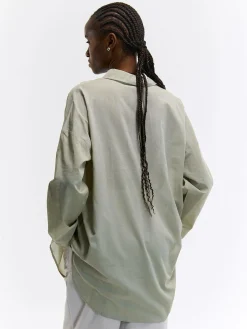 GATE Bawełniana koszula| Koszulki I Topy·Bluzki