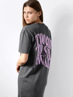 GATE Bawełniana koszula nocna oversize| Bielizna·Bielizna Nocna