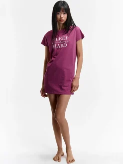 GATE Bawełniana koszula nocna z nadrukiem| Bielizna·Bielizna Nocna