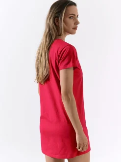 GATE Bawełniana koszula nocna z haftem| Bielizna·Bielizna Nocna