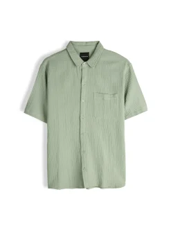 GATE Bawełniana koszula o regularnym kroju| Koszulki·Koszule