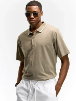 GATE Bawełniana koszula polo| Koszulki·Koszulki ☀️|Koszulki·Basic Koszulki I Podkoszulki