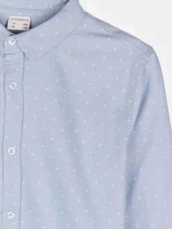 GATE Bawełniana koszula w delikatny wzór|Dzieci Chłopcy·Koszule