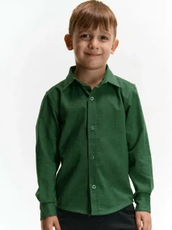 GATE Bawełniana koszula w delikatny wzór|Dzieci Chłopcy·Koszule