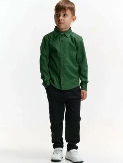 GATE Bawełniana koszula w delikatny wzór|Dzieci Chłopcy·Koszule