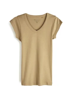 GATE Bawełniana koszulka| Koszulki I Topy·Koszulki