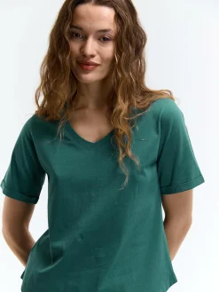 GATE Bawełniana koszulka| Koszulki I Topy·Koszulki