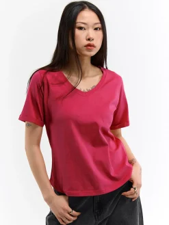 GATE Bawełniana koszulka| Koszulki I Topy·Koszulki