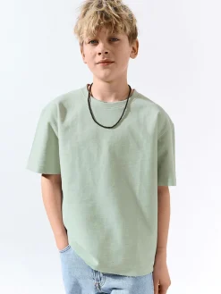 GATE Bawełniana koszulka|Dzieci Chłopcy·Koszulki