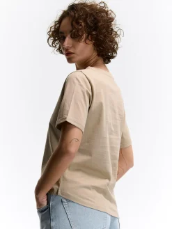 GATE Bawełniana koszulka| Koszulki I Topy·Koszulki