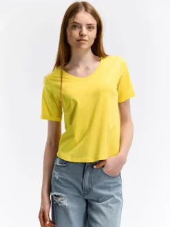 GATE Bawełniana koszulka| Koszulki I Topy·Koszulki