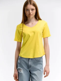 GATE Bawełniana koszulka| Koszulki I Topy·Koszulki