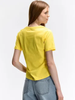 GATE Bawełniana koszulka| Koszulki I Topy·Koszulki