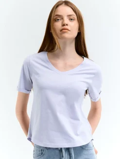 GATE Bawełniana koszulka| Koszulki I Topy·Koszulki