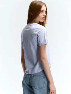 GATE Bawełniana koszulka| Koszulki I Topy·Koszulki