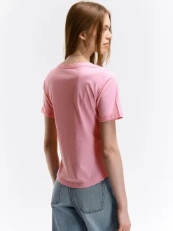 GATE Bawełniana koszulka| Koszulki I Topy·Koszulki