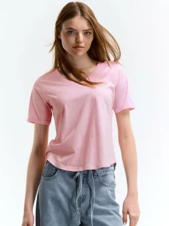 GATE Bawełniana koszulka| Koszulki I Topy·Koszulki