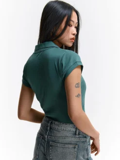 GATE Bawełniana koszulka| Koszulki I Topy·Koszulki