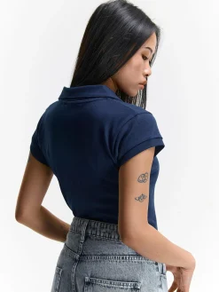 GATE Bawełniana koszulka| Koszulki I Topy·Koszulki