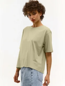 GATE Bawełniana koszulka| Koszulki I Topy·Koszulki