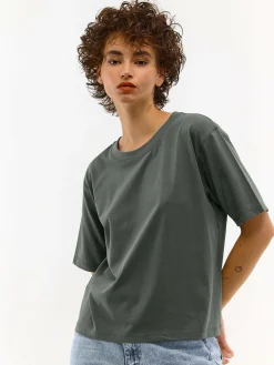 GATE Bawełniana koszulka| Koszulki I Topy·Koszulki