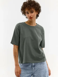 GATE Bawełniana koszulka| Koszulki I Topy·Koszulki